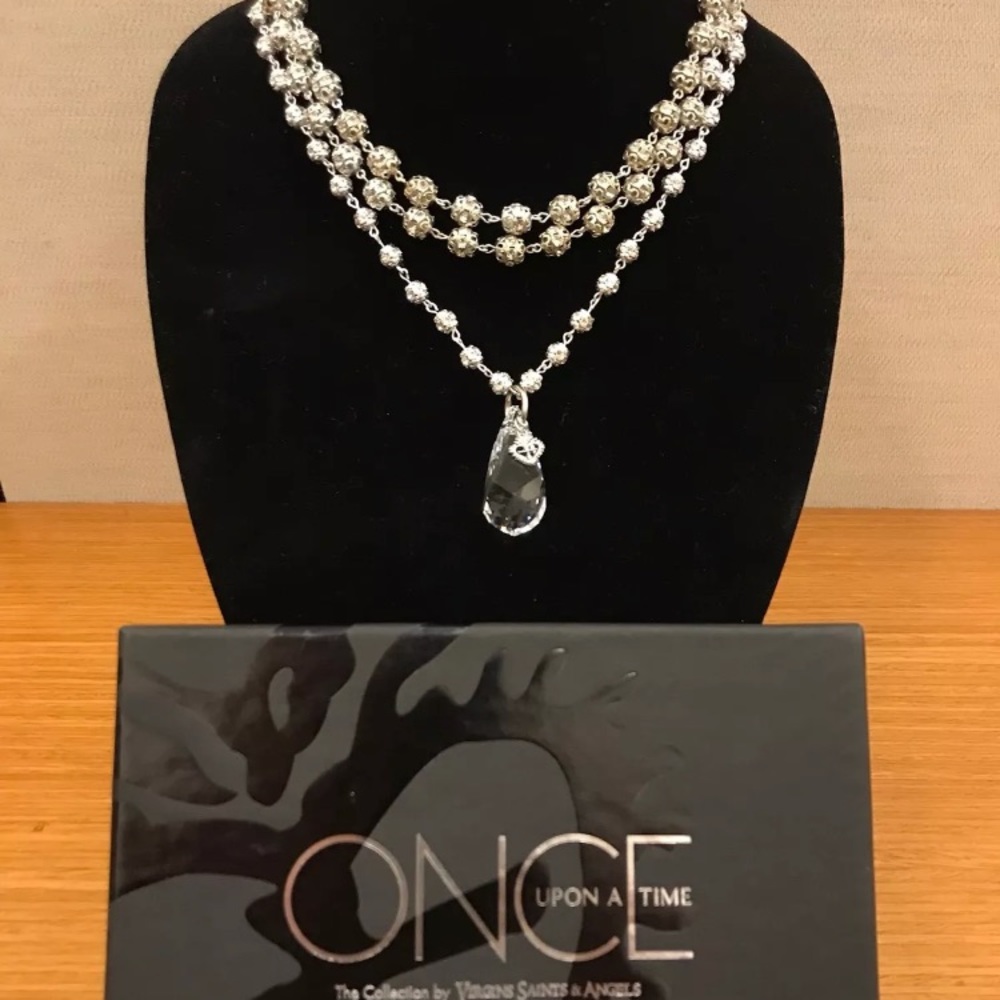 Virgins Saints and Angels helix Magdalena necklace